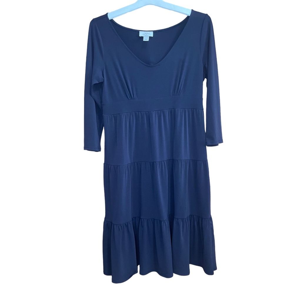Ann Taylor LOFT Tiered Mini Dress Sz 8